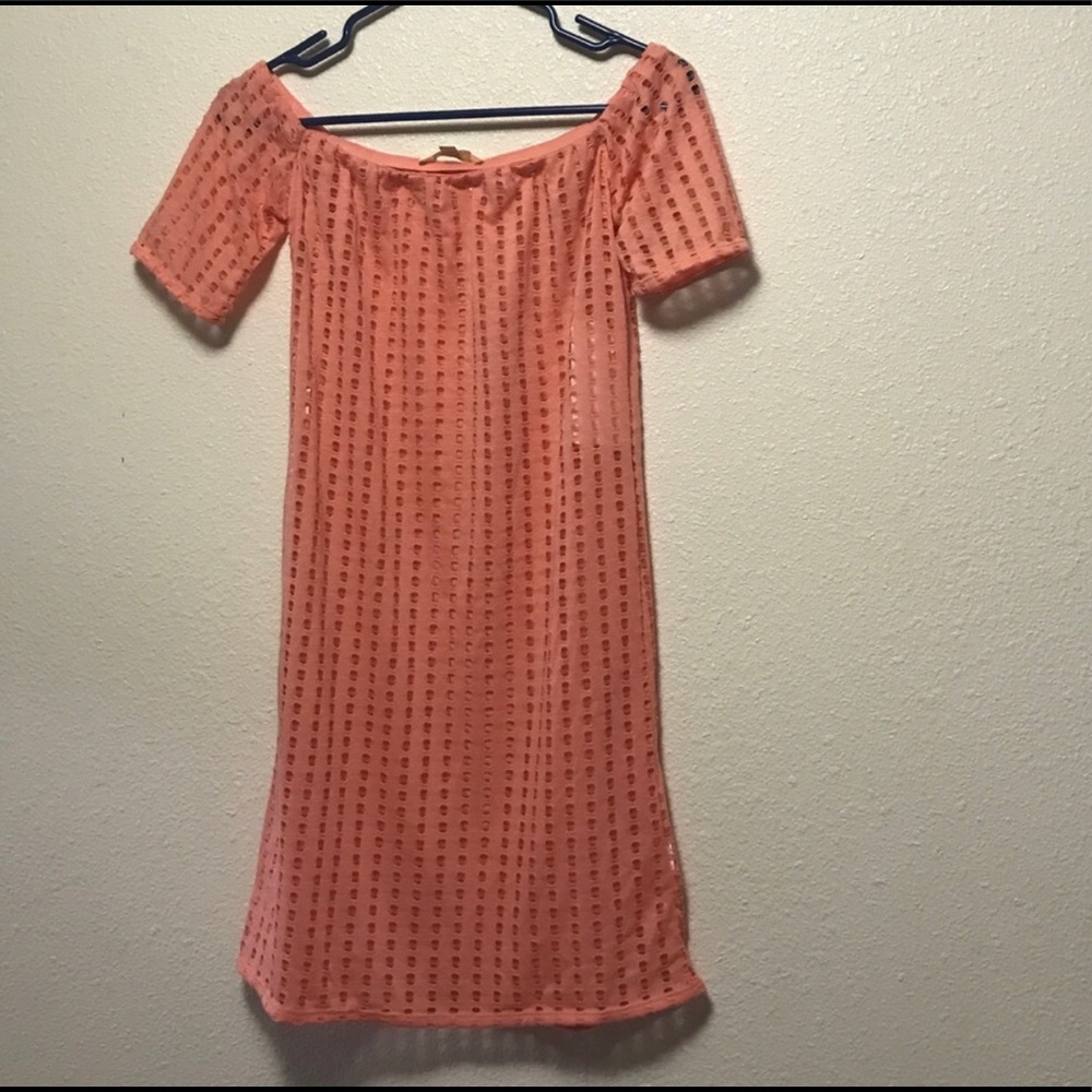 BNWT salmon color beach/pool cover up